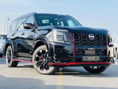 2026 NISSAN PATROL NISMO 3.5 Litres V6 Petrol Engine Black Red SUV GCC Specs