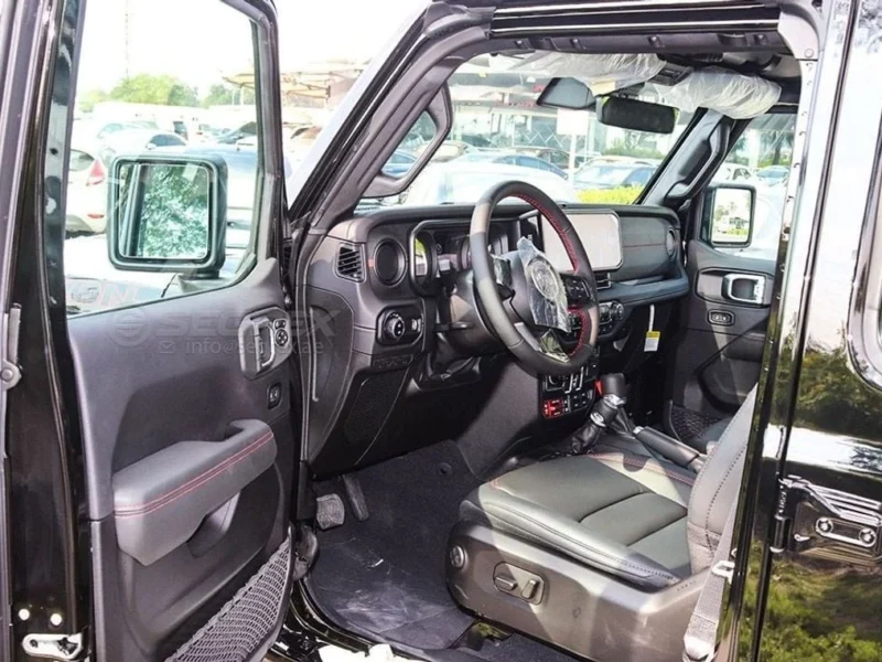 2026 Jeep Wrangler UNLIMITED RUBICON 2.0L Turbo 4-Cylinder Engine Black SUV GCC