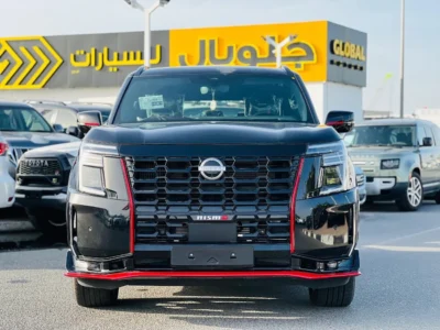 2026 NISSAN PATROL NISMO 3.5 Litres V6 Petrol Engine Black Red SUV GCC Specs
