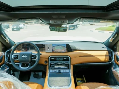 2026 NISSAN PATROL LE PLATINUM 3.5 Litres V6 Petrol Engine Grey Tan SUV GCC Specs