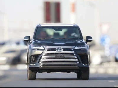 2026 LEXUS LX600H SIGNATURE 3.5 Litres TURBO V6 Petrol Engine Black Red SUV