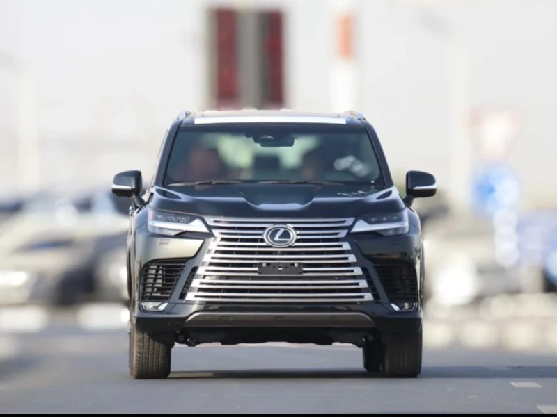 2026 LEXUS LX600H SIGNATURE 3.5 Litres TURBO V6 Petrol Engine Black Red SUV