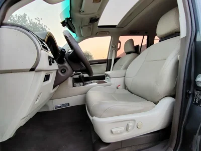 2010 Lexus GX 460 Facelifted to 2022 4 Cylinders Petrol Engine Grey Beige SUV GCC Specs