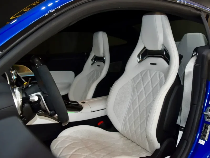 2024 Mercedes-Benz AMG GT 63 4MATIC+ V8 Biturbo Petrol Engine Blue White Coupe