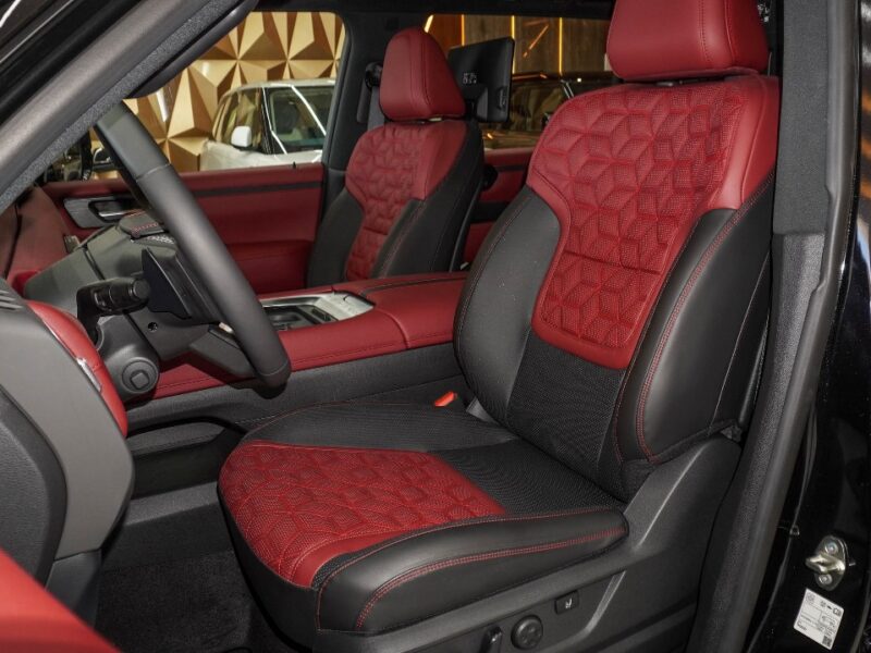 2026 Nissan Patrol Platinum 3.5-liter V6 Twin-Turbo Petrol Engine Black Red SUV GCC