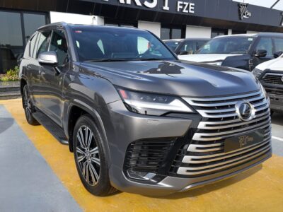 2022 Lexus LX 600 Signature 3.5 Litres Twin-Turbo V6 Petrol Engine Grey Red SUV AWD