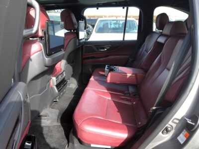 2022 Lexus LX 600 Signature 3.5 Litres Twin-Turbo V6 Petrol Engine Grey Red SUV AWD