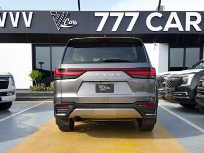 2022 Lexus LX 600 Signature 3.5 Litres Twin-Turbo V6 Petrol Engine Grey Red SUV AWD
