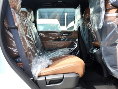 2026 Nissan Patrol Platinum 3.5-liter V6 Twin-Turbo Petrol Engine White Tan SUV GCC