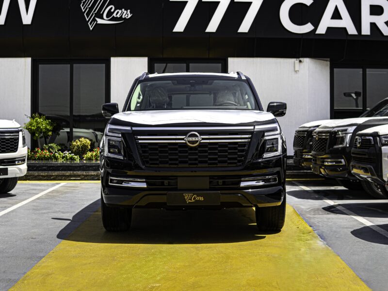 2026 Nissan Patrol Platinum 3.5-liter V6 Twin-Turbo Petrol Engine Black Beige SUV GCC