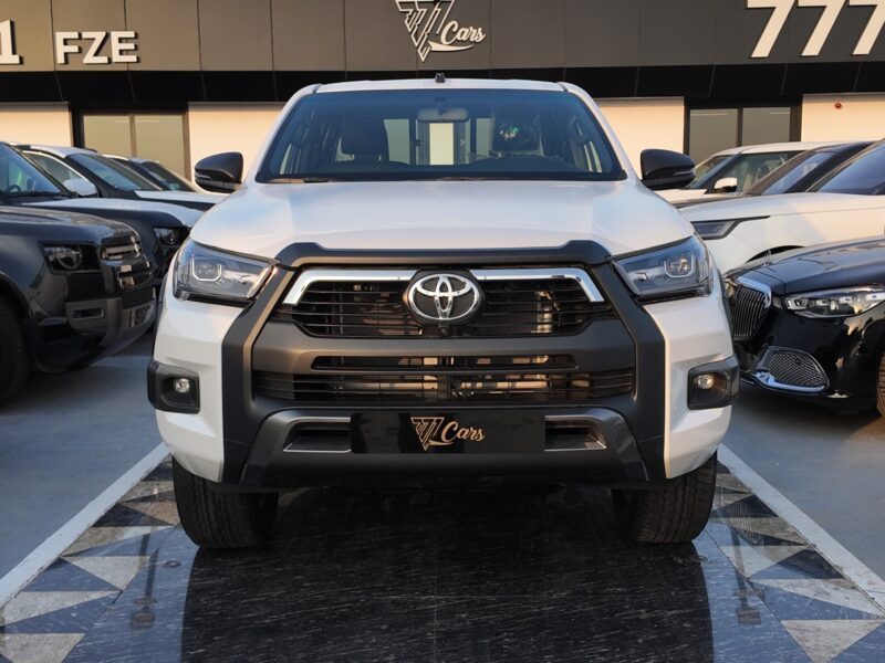 2026 Toyota Hilux Adventure 4.0 Liters V6 Petrol Engine White Black Pickup Truck