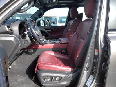 2022 Lexus LX 600 Signature 3.5 Litres Twin-Turbo V6 Petrol Engine Grey Red SUV AWD