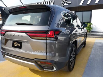 2022 Lexus LX 600 Signature 3.5 Litres Twin-Turbo V6 Petrol Engine Grey Red SUV AWD