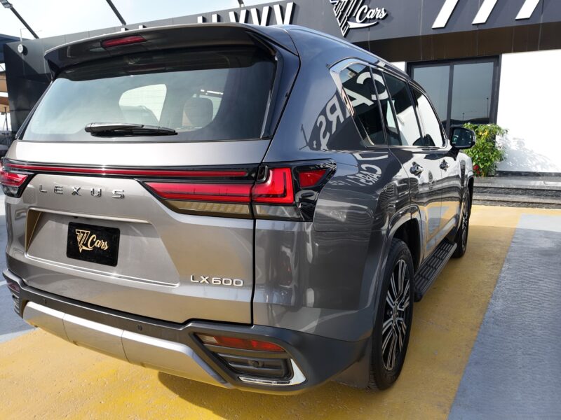 2022 Lexus LX 600 Signature 3.5 Litres Twin-Turbo V6 Petrol Engine Grey Red SUV AWD