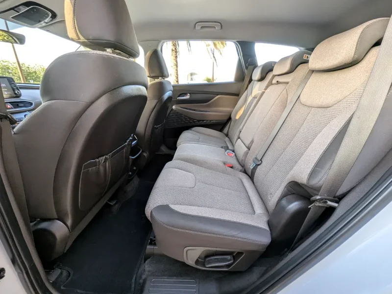 2023 Hyundai Santa Fe Smart 4 Cylinders Petrol Engine White Brown SUV GCC Specs