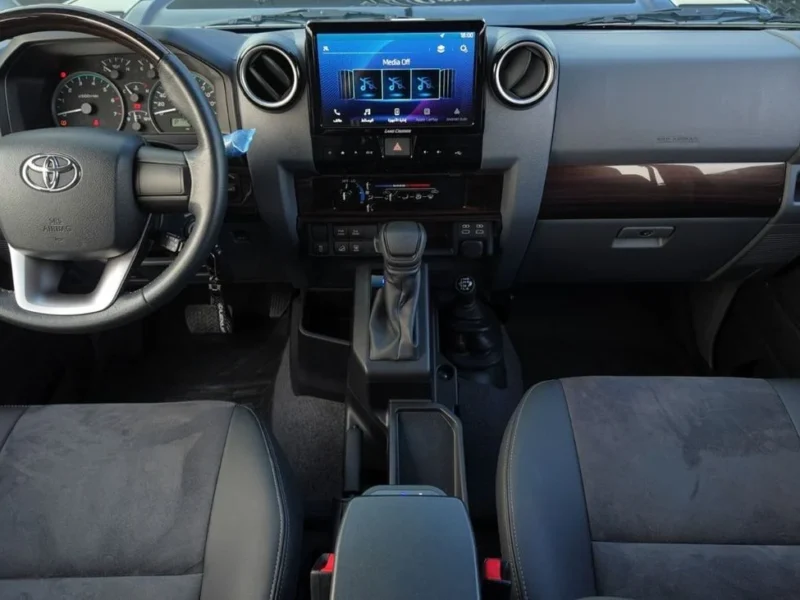 2025 Toyota Land Cruiser 70 Series Hard-Top 4.0L V6 Petrol Engine Black SUV GCC