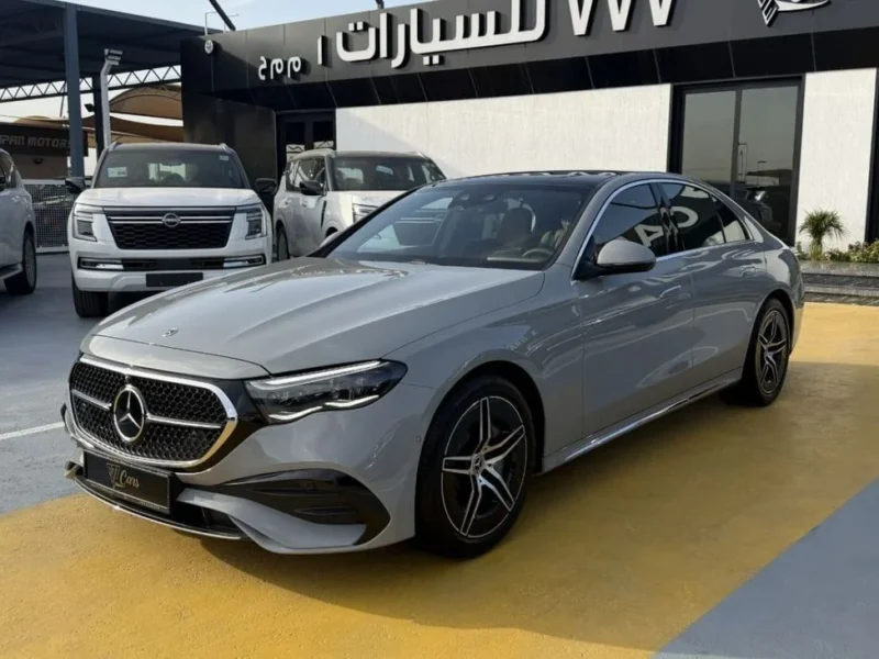 2026 Mercedes-Benz E300 AMG Line 2.0L Turbo 4 Cylinders Engine Grey Brown Sedan