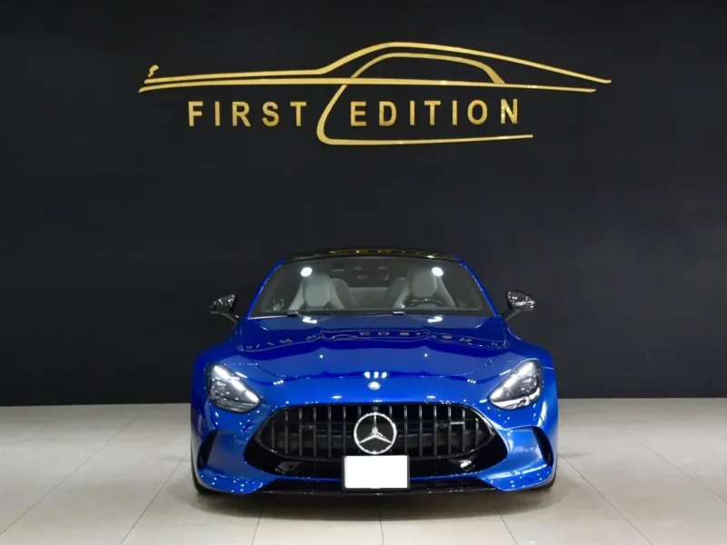 2024 Mercedes-Benz AMG GT 63 4MATIC+ V8 Biturbo Petrol Engine Blue White Coupe