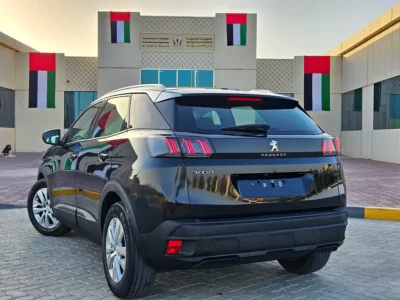 2022 Peugeot 3008 Active Plus 4 Cylinders Petrol Engine Black Grey SUV GCC Full Option