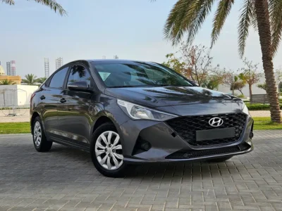 2023 Hyundai Accent Comfort 4 Cylinders Petrol Engine Grey Sedan Premium Condition