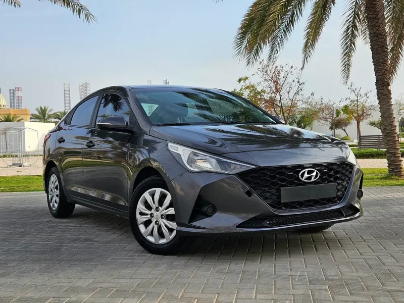 2023 Hyundai Accent Comfort 4 Cylinders Petrol Engine Grey Sedan Premium Condition