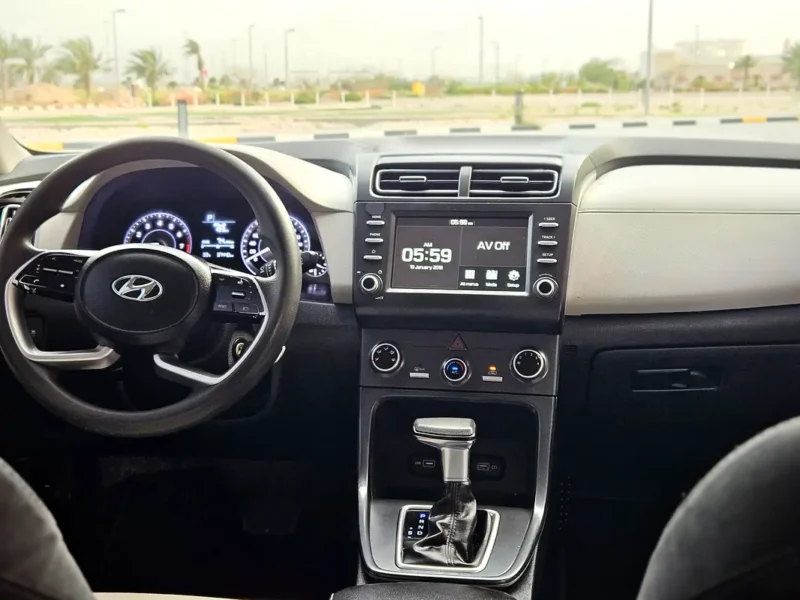 2023 Hyundai Creta Comfort 4 Cylinders Petrol Engine Black Beige SUV GCC Specs