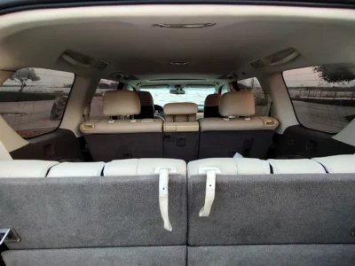 2010 Lexus GX 460 Facelifted to 2022 4 Cylinders Petrol Engine Grey Beige SUV GCC Specs