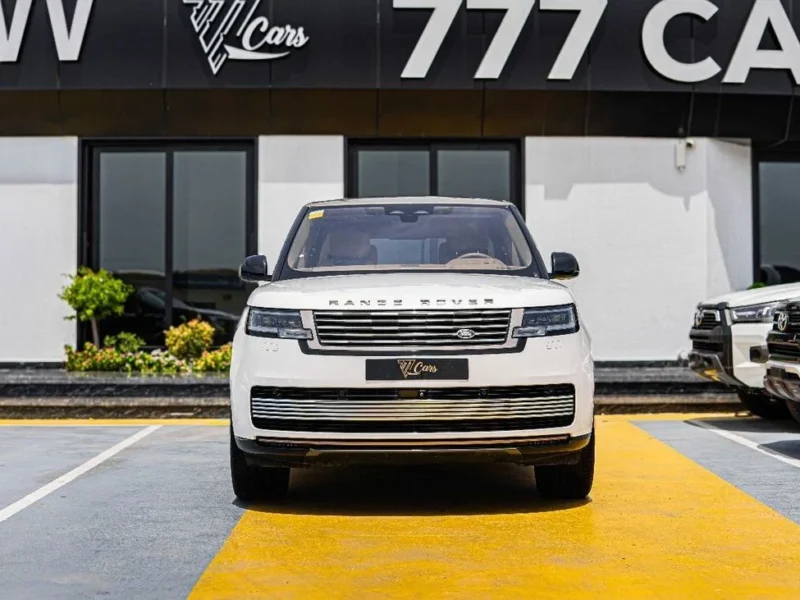 2022 Land Rover Range Rover (LWB) SV P615 4.4L 8 Cylinders Engine White Tan SUV