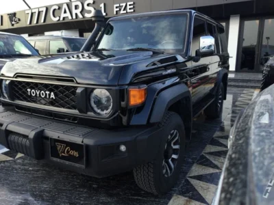 2025 Toyota Land Cruiser 70 Series Hard-Top 4.0L V6 Petrol Engine Black SUV GCC