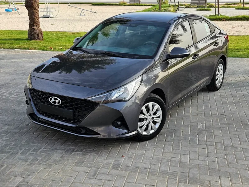 2023 Hyundai Accent Comfort 4 Cylinders Petrol Engine Grey Sedan Premium Condition