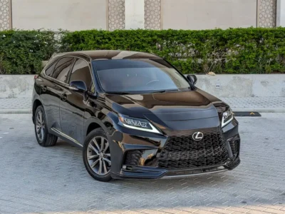 2013 Lexus RX-Series RX 350 Prestige 6 Cylinders Petrol Engine Black Brown SUV GCC
