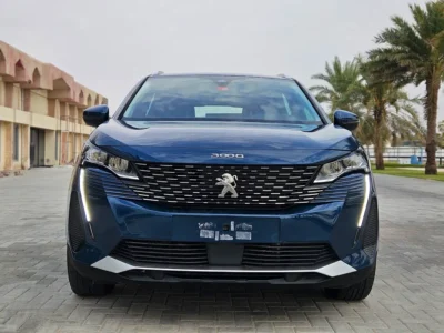 2022 Peugeot 3008 Active Plus 4 Cylinders Petrol Engine Blue Grey SUV GCC Full Option