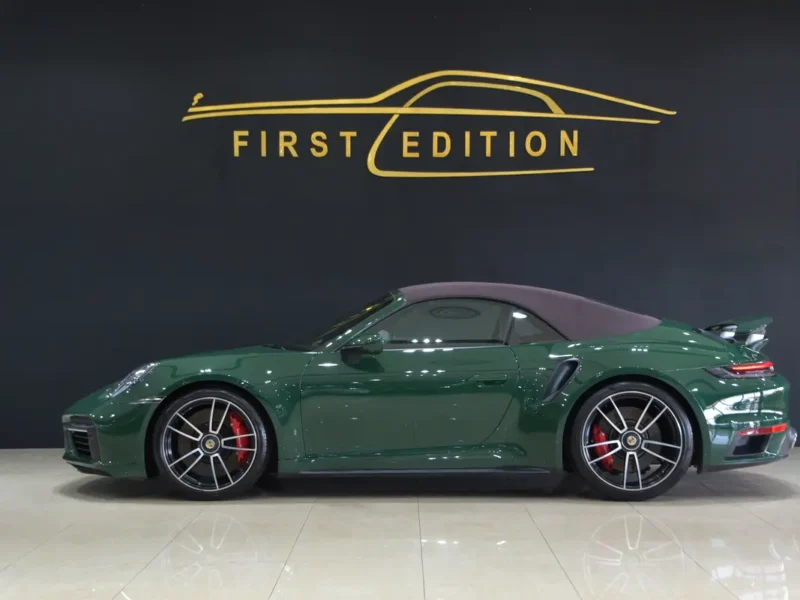 2021 Porsche Carrera / 911 Turbo 6 Cylinders Petrol Engine Green Tan Coupe GCC Pristine Condition