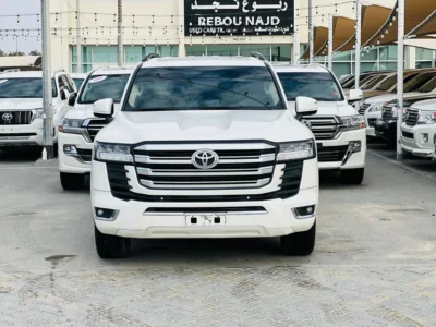 2023 Toyota Land Cruiser EXR 4.0 Litres V6 Petrol Engine White Beige SUV GCC Specs