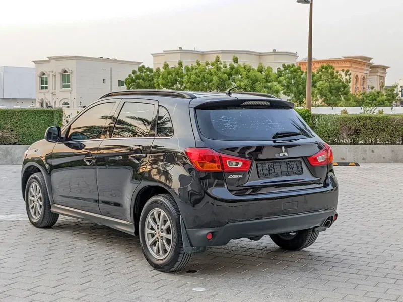 2013 Mitsubishi ASX Limited 4 Cylinders Petrol Engine Black Red SUV GCC Specs