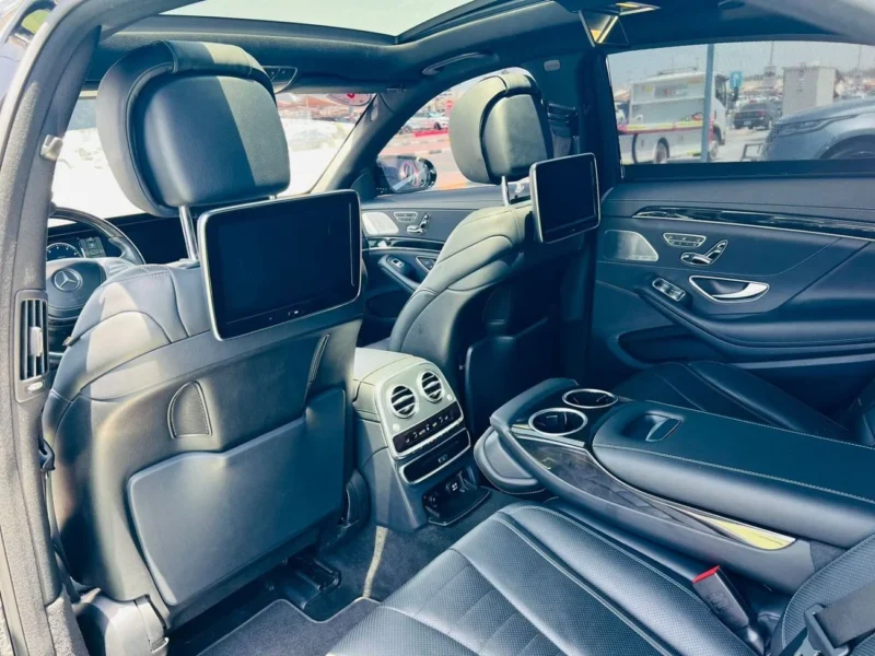2015 MERCEDES-BENZ S 500 4.7 Litres 8 Cylinders Petrol Engine Black Sedan Full Option