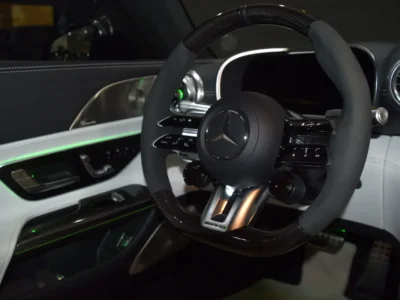 2024 Mercedes-Benz AMG GT 63 4MATIC+ V8 Biturbo Petrol Engine Blue White Coupe