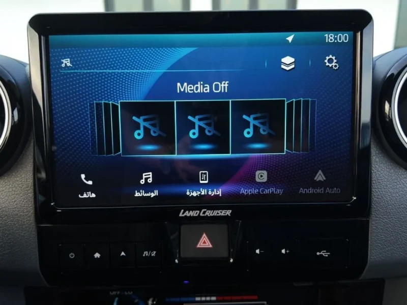 2025 Toyota Land Cruiser 70 Series Hard-Top 4.0L V6 Petrol Engine Black SUV GCC