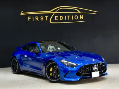 2024 Mercedes-Benz AMG GT 63 4MATIC+ V8 Biturbo Petrol Engine Blue White Coupe