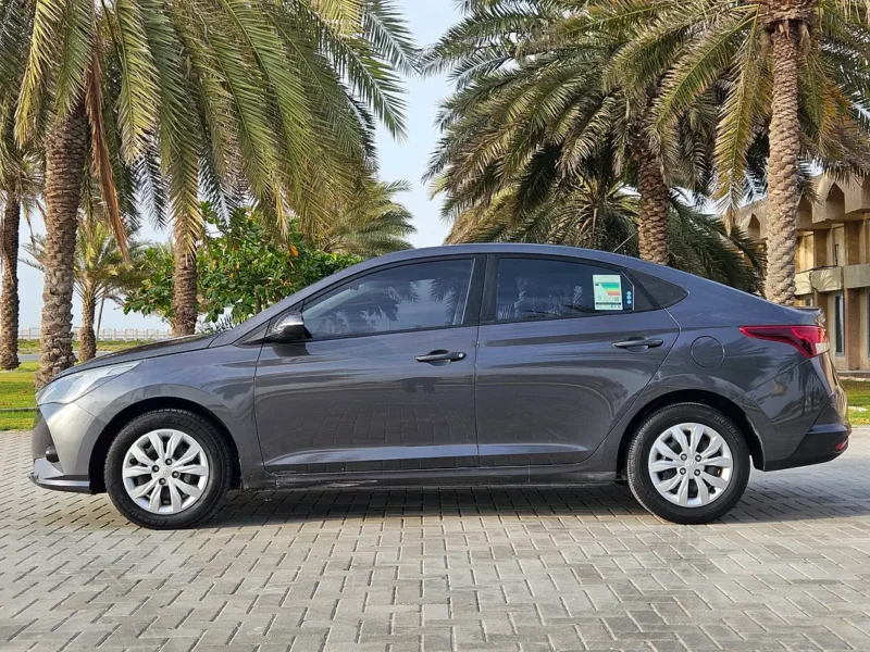 2023 Hyundai Accent Comfort 4 Cylinders Petrol Engine Grey Sedan Premium Condition