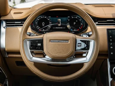 2022 Land Rover Range Rover (LWB) SV P615 4.4L 8 Cylinders Engine White Tan SUV