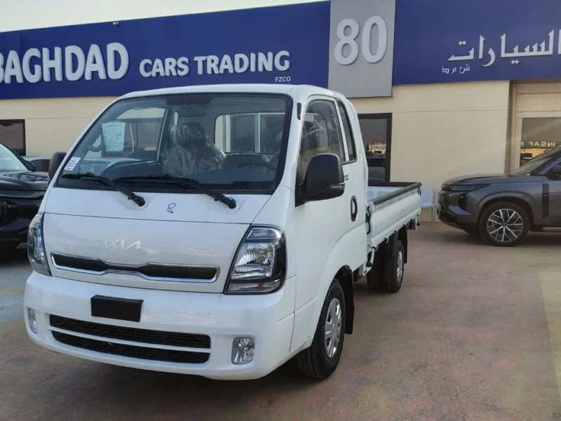 2026 Kia Bongo 3.0 Litres 4 Cylinders Diesel Engine White Tan Pickup Truck Full Options