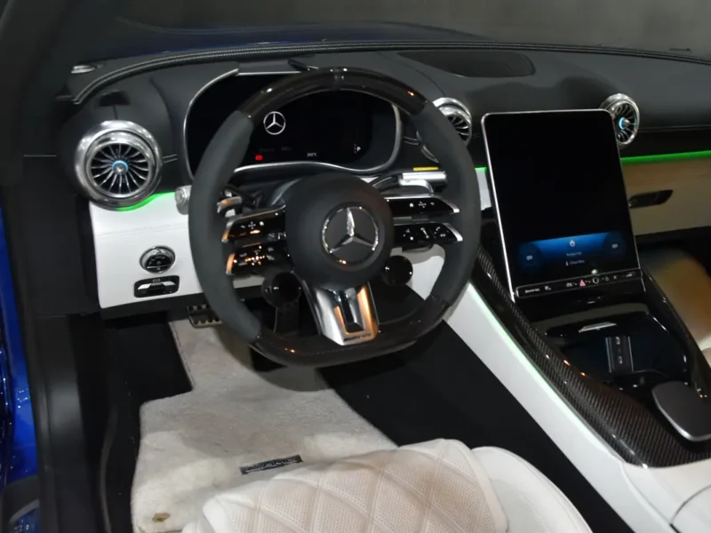 2024 Mercedes-Benz AMG GT 63 4MATIC+ V8 Biturbo Petrol Engine Blue White Coupe