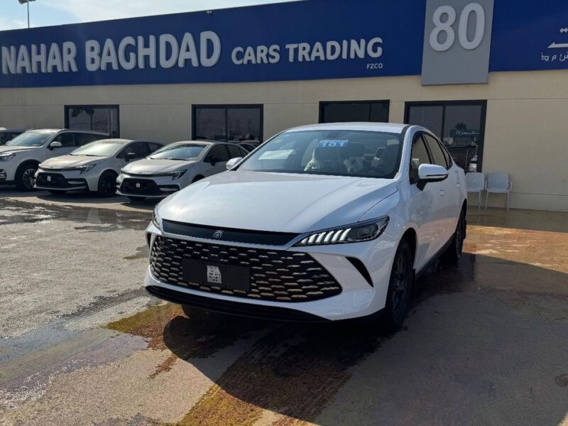 2025 BYD QIN PLUS 1.5 Litres 4 Cylinders Hybrid Engine White Grey Sedan Mid Luxury Full Trim