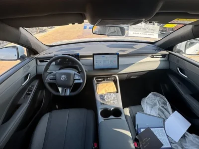 2025 BYD QIN PLUS 1.5 Litres 4 Cylinders Hybrid Engine White Grey Sedan Mid Luxury Full Trim
