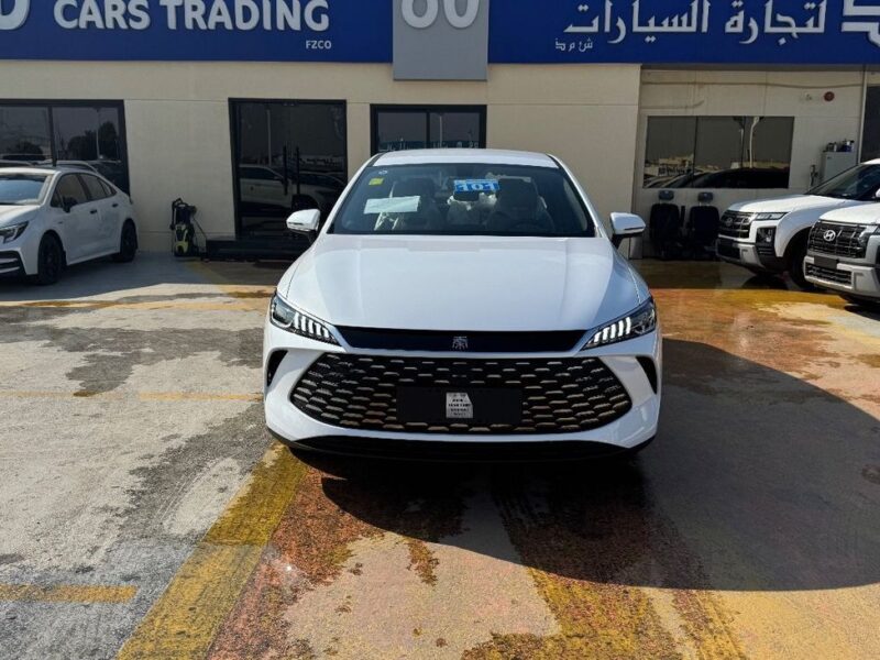 2025 BYD QIN PLUS 1.5 Litres 4 Cylinders Hybrid Engine White Grey Sedan Mid Luxury Full Trim