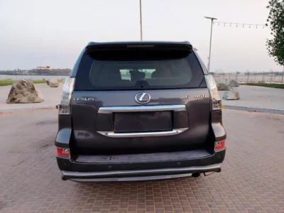 2010 Lexus GX 460 Facelifted to 2022 4 Cylinders Petrol Engine Grey Beige SUV GCC Specs