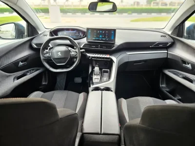 2022 Peugeot 3008 Active Plus 4 Cylinders Petrol Engine Blue Grey SUV GCC Full Option