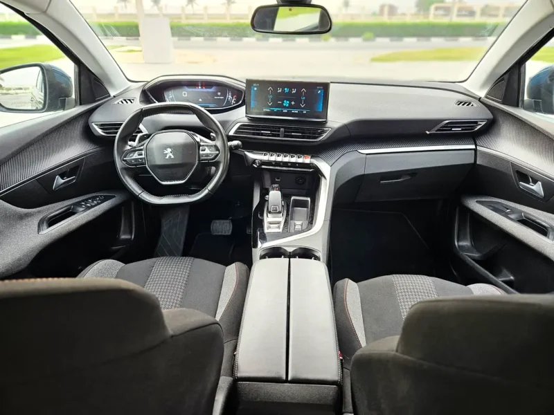 2022 Peugeot 3008 Active Plus 4 Cylinders Petrol Engine Blue Grey SUV GCC Full Option