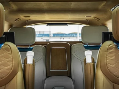 2022 Land Rover Range Rover (LWB) SV P615 4.4L 8 Cylinders Engine White Tan SUV